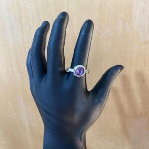 Anel ametista