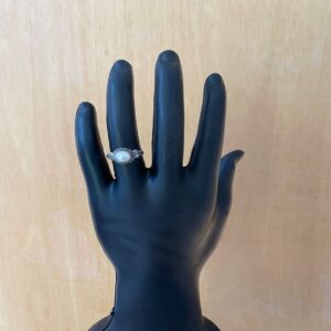 Anel Pérola com detalhes